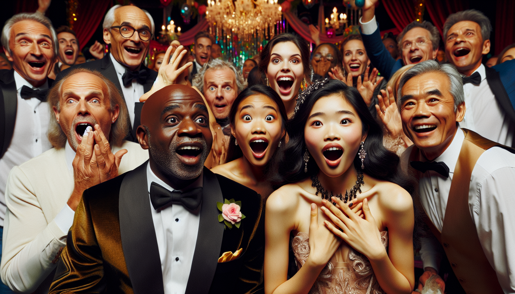 découvrez quelle incroyable surprise ce couple a réservée à ses invités! une expérience inoubliable à partager avec ceux qui comptent pour eux.