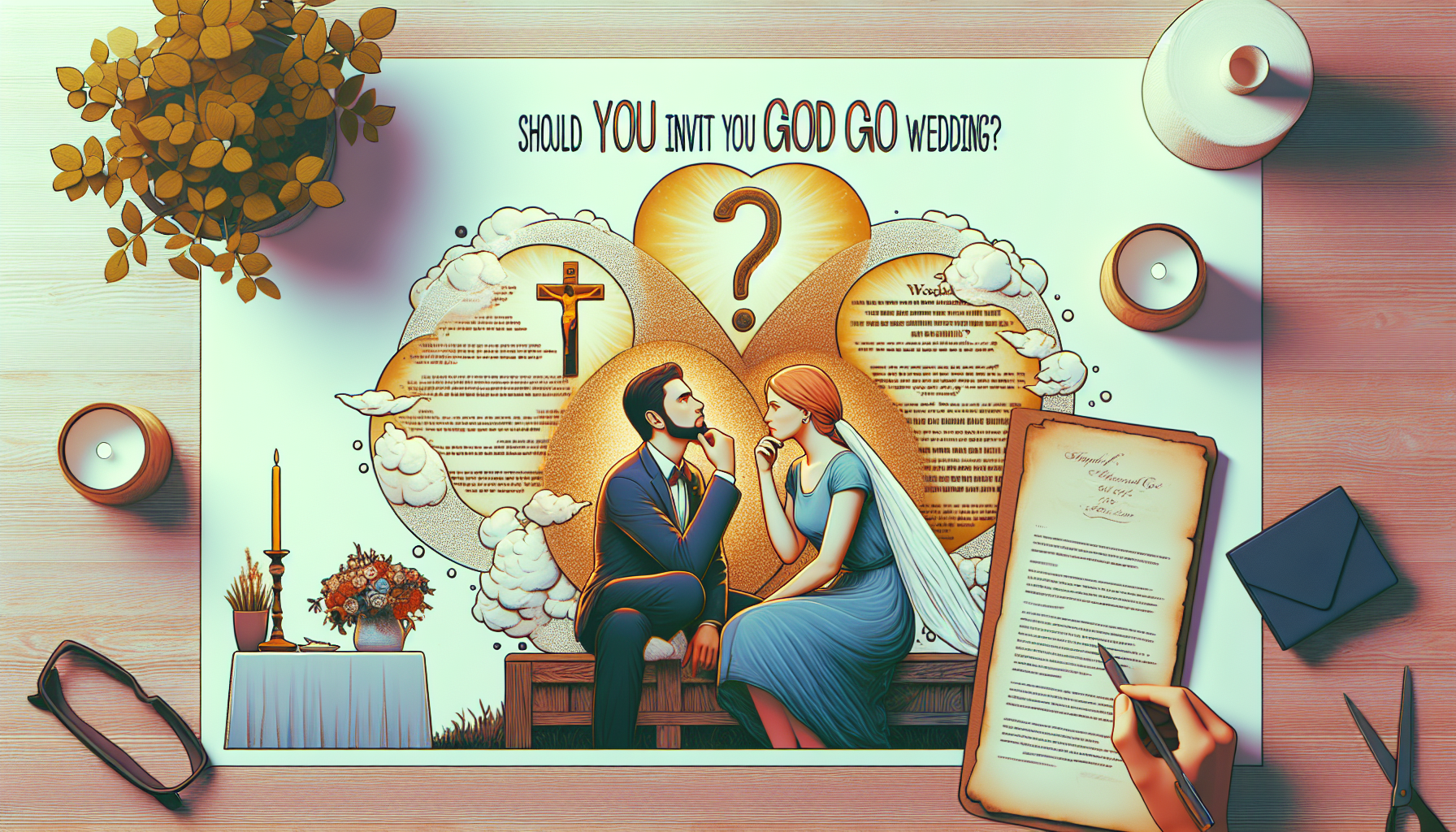 se poser la question : doit-on inviter dieu à son mariage? découvrez le dilemme auquel de nombreux couples font face dans cet article captivant.