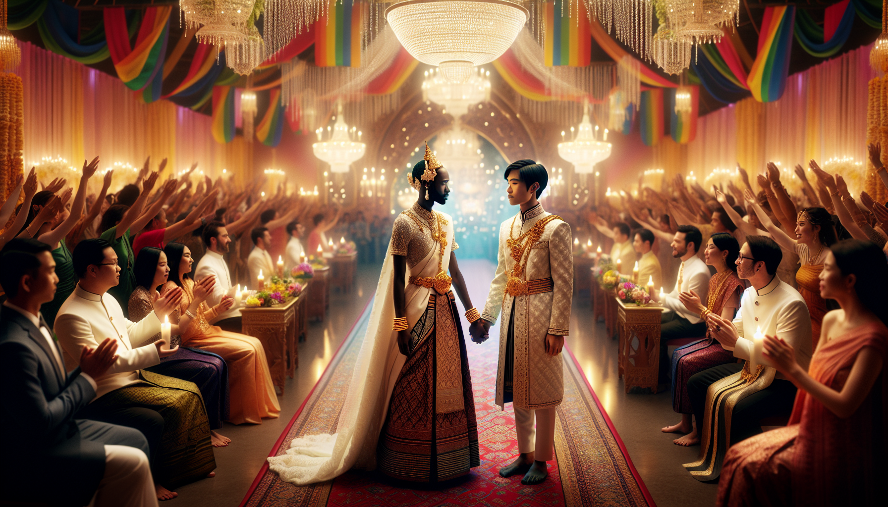 découvrez l'incroyable histoire d'un couple thaïlandais célèbre qui pourrait enfin célébrer le mariage pour tous.